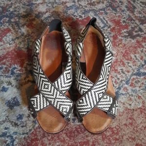 Lucky Brand Woven Wedges